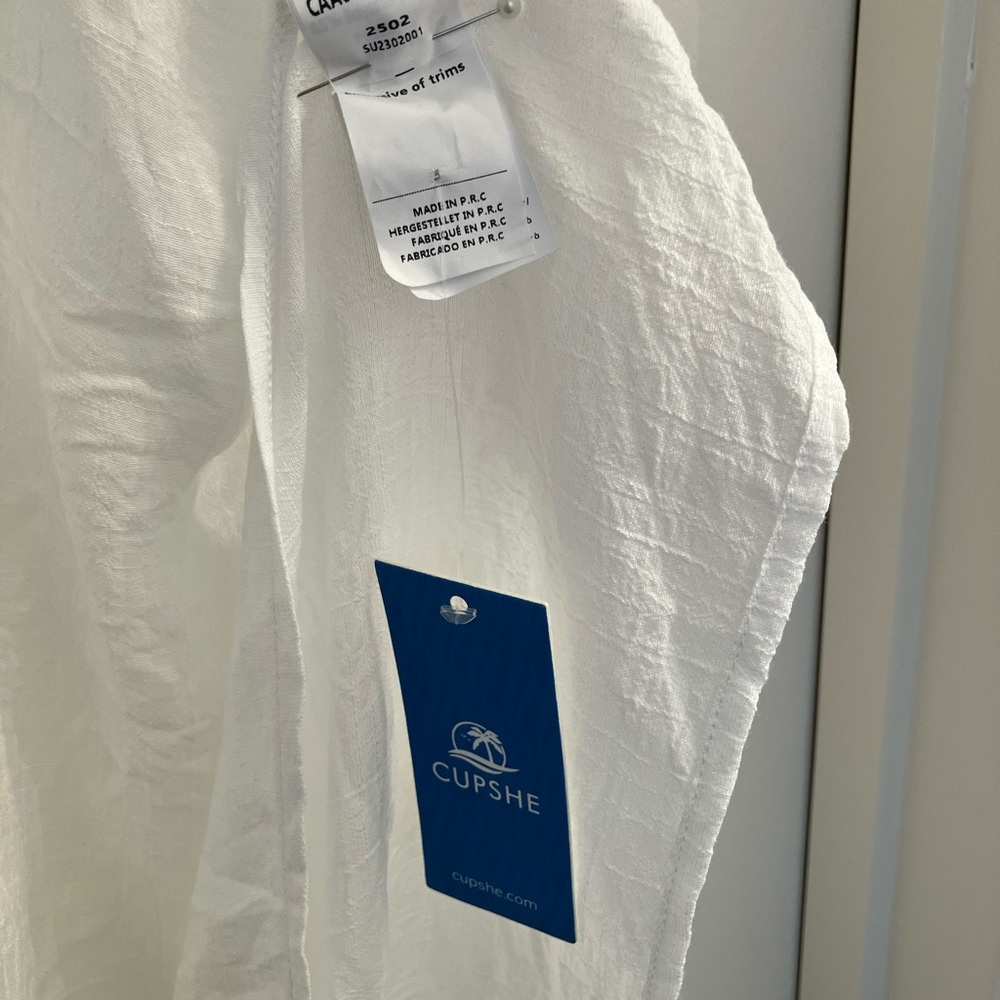 Cupshe White Swim Coverup - Picture 6 of 6